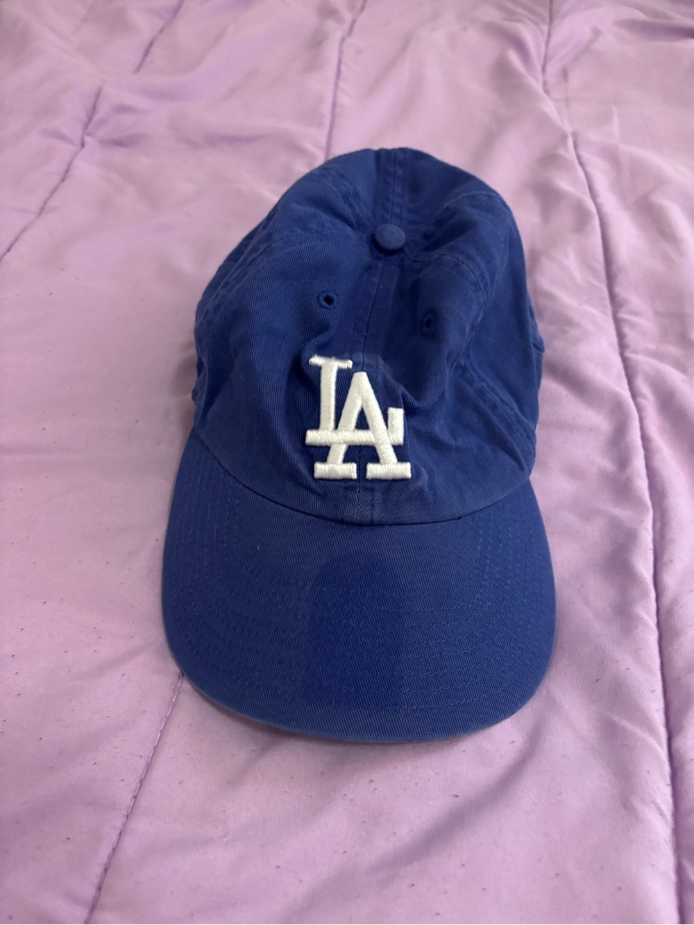 47 Brand Los Angeles Dodgers Blue Hat with White LA Logo
